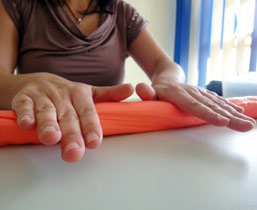 Fingerübungen in  der Handtherapie
