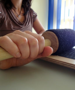 Klettbrett in Handreha Klettbrett in Handreha