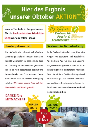 Seehundstation Erfolge