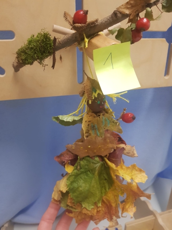 Herbst-Aktion Okt 2021 Kastanienfiguren