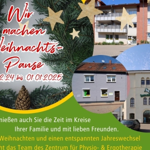 Weihnachtspause 2024/2025